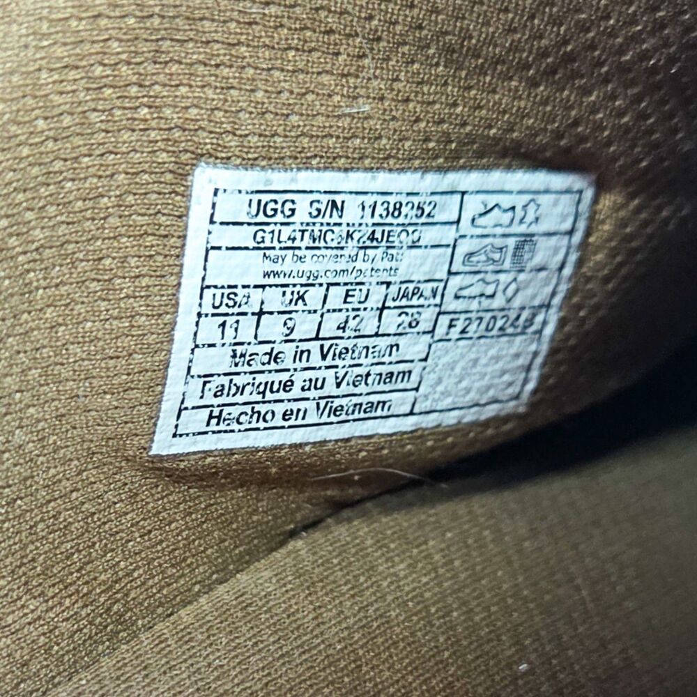 UGG Goldenstar Clog Chestnut Brown Women’s Size 11 1138252 Excellent - Picture 7 of 7